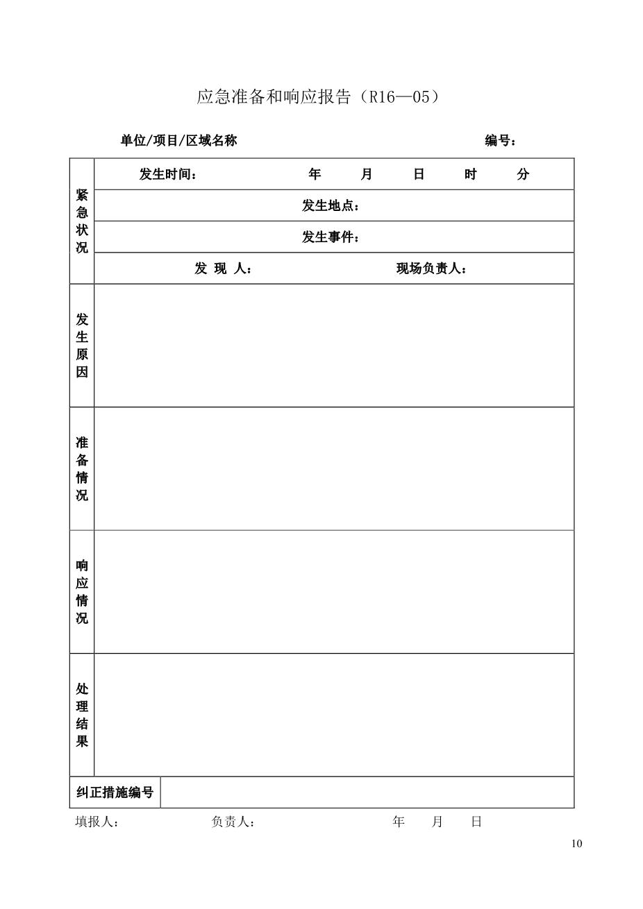 新型冠状病毒应急预案6——建筑工程项目（详细带流程图）10
