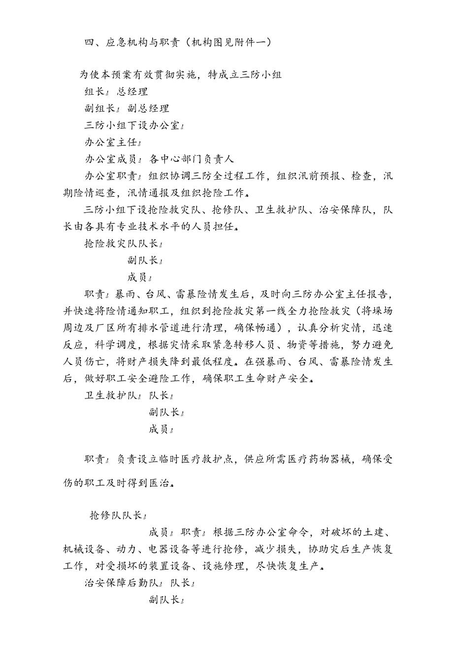 21.三防应急预案模板32