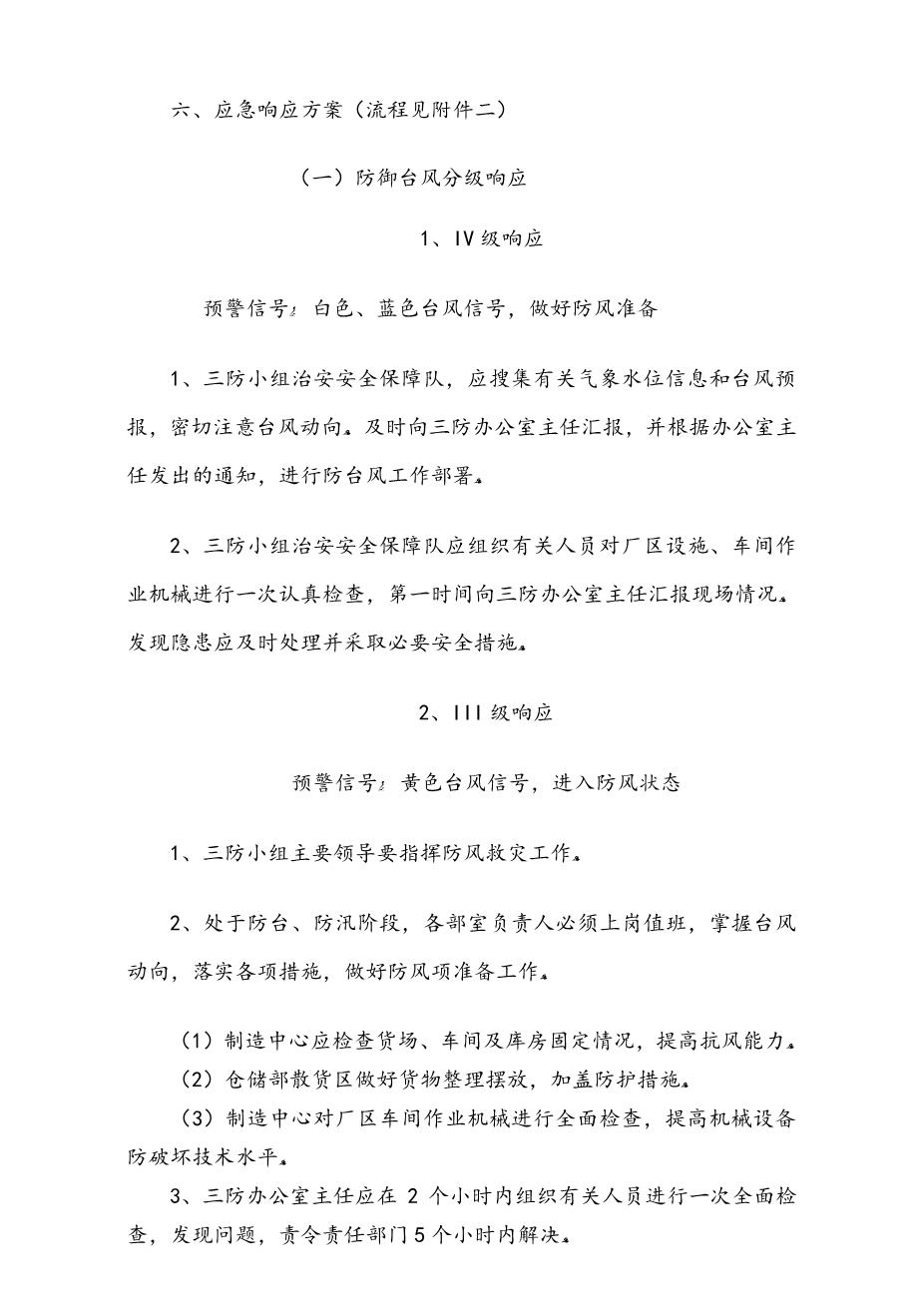 21.三防应急预案模板34