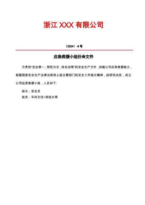 13-06-应急救援小组任命文件